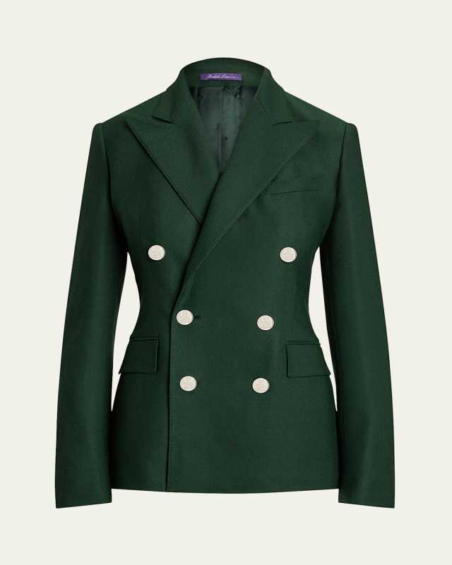 Camden Double-Breasted Cashmere Jacket